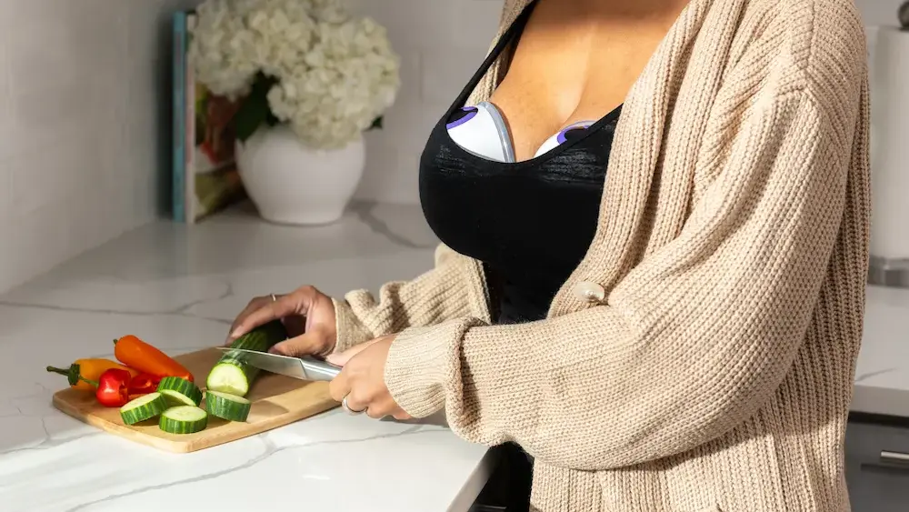 משאבת חלב לבישה דו צדדית