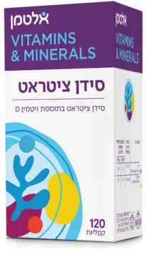 סידן ציטראט 120