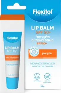 פלקסיטול משחה לשפתיים + SPF 50