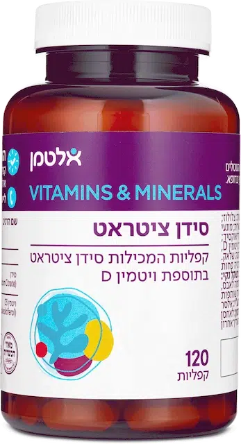 סידן ציטראט 120