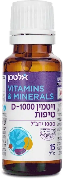 ויטמין D-1000 טיפות
