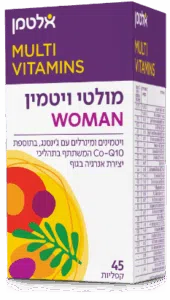מולטי ויטמין לנשים