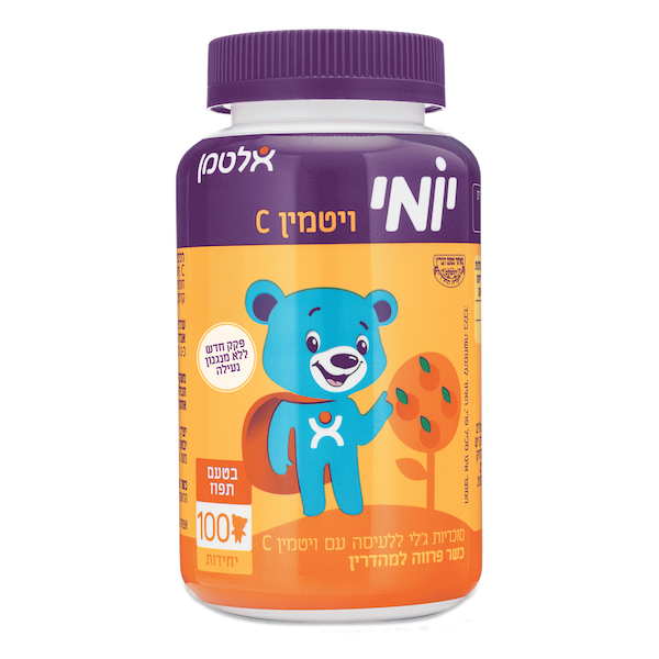 יומי ויטמין C בטעם תפוז